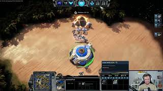 61024 Stormgate 1v1 MaNa Vanguard vs Celestials 【Map Isle of Dread】 [upl. by Weissberg278]