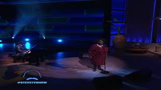 Duranice Pace 🎶I am a vessel 🎶 The Corinthian Song April 2019 on Steve Harvey Show [upl. by Audy]