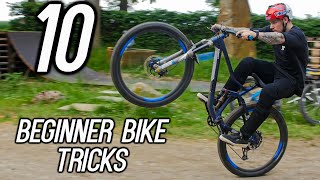 TOP 10 Anfänger MTB Tricks zum üben [upl. by Richma903]