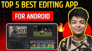 Top 5 FREE Video Editing Apps For Android 2024  Best video editing app [upl. by Harmon575]