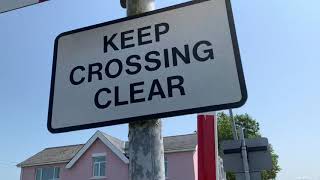 Intro to Ballykelly Level Crossing L’Derry Tuesday 20072021 [upl. by Nehtanhoj496]