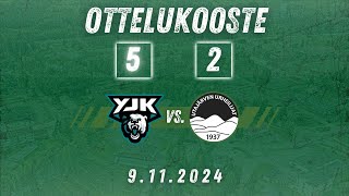 YJK  UU Ottelukooste 9112024 [upl. by Yhotmit]