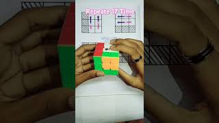 Cube game Repeat 17 Timecubing rubikscube puzzle cubemagictricks cubecraft kingofcuber [upl. by Eiramana]