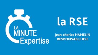 LA MINUTE EXPERTISE  la minute RSE [upl. by Mcgrody]