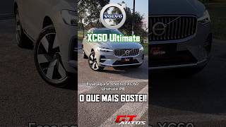 O que eu mais gostei no Volvo XC60 Ultimate hÃ­brido plugin shorts [upl. by Nlocnil]