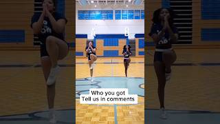 💙🤍 1 vs 1 cheer cheerleading highschool cheerlife [upl. by Rew]