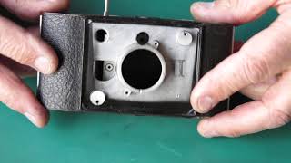 Servicing a Kodak Retinette IIB camera part 02 [upl. by Bilski447]