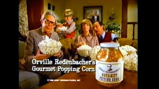 Orville Redenbachers Gourmet Popping Corn Commercial 1981 [upl. by Litha]