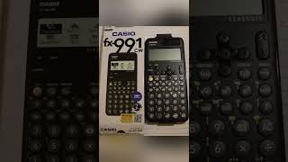 CASIO classwiz fx 991 CW calculator➗📚📑 study studytools [upl. by Kelby352]