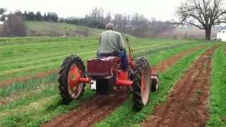 Electric AllisChalmers quotGquot Cultivating Tractor [upl. by Akoek]