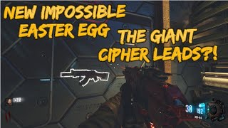 NEW IMPOSSIBLE EASTER EGG  THE GIANT CIPHER LEADS RED HEX CAMO BO3 ZOMBIES [upl. by Avert132]