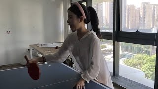 Adorable Ping Pong Prodigy Shows Off EPIC Moves [upl. by Lam]