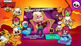 KUPIŁEM KARNET ZADYMIARSKI I ODBLOKOWAŁEM NOWĄ POSTAĆ W BRAWL STARS🤑✅ [upl. by Ecnarolf]