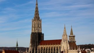 Ulmer Münster  125 Jahre Hauptturm Jubiläumsläuten [upl. by Dymoke]