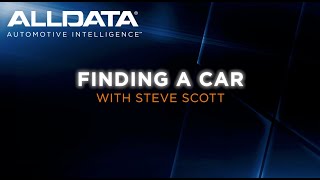 ALLDATA Repair Finding a Car  With Steve Scott Simply Diagnostics [upl. by Refinnej]