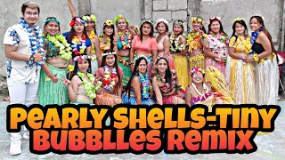 Pearly Shells Tiny Bubbles Remix  Robin Azarcon  Basic Step  Hawaiian Dance [upl. by Disario]