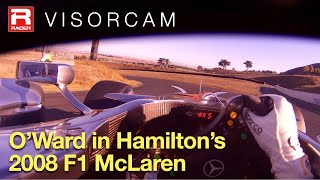 Pato OWard Drives Hamiltons 2008 McLaren MP423 [upl. by Nylloc]