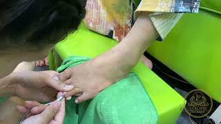 Soft Gel Application Nail Tutorial  ESVY Nail  00131 viralvideo video nailcare [upl. by Lahey]