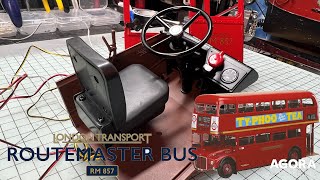 Build the London Transport Routemaster Bus RM857 112 Scale  Pack 4  Stages 3140 [upl. by Ranita566]