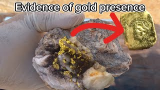 What are the clues that show that gold Clues that show that gold exists in a geological site [upl. by Rohclem]