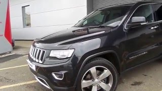 2013 63 Jeep Grand Cherokee 30 CRD Limited 5dr Auto In Black [upl. by Idnal953]