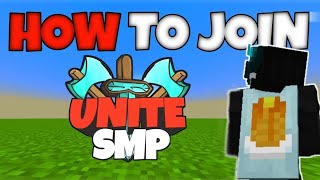 HOW TO JOIN UNITE SMPPRIVATE SMP FOR MOBILE PLAYERS unitesmp lifestealsmp [upl. by Cliff]