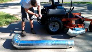 Hillbilly Bling  Homemade leaf vacuum attachment [upl. by Stoller]