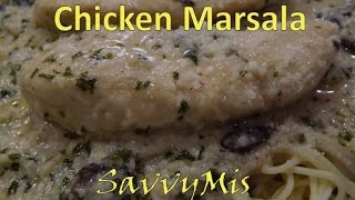 Chicken Marsala Recipe [upl. by Martel]