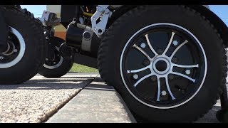 ELECTRIC WHEELCHAIR По ступенькам на электро коляске [upl. by Dryfoos839]