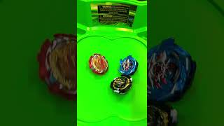 Bey blade battle Belial vs revive pheonix vs Helius shorts beyblade [upl. by Yendahc57]