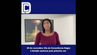 20 de novembro Dia da Consciência Negra é feriado nacional pela primeira vez [upl. by Yrocej]