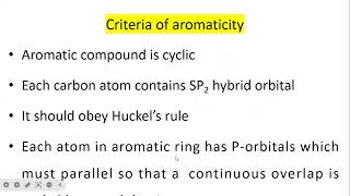 Huckel’s Rule and explanation of aromaticity and non aromaticity with examplesAromaticityCHEM201 [upl. by Lynn698]