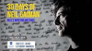 Neil Gaiman Discusses His Writing Method Which He Doesnt Recommend [upl. by Barbaresi]