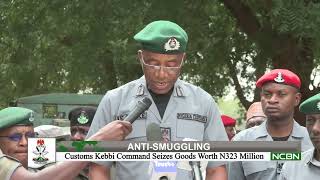 Customs Kebbi Command Seizes Goods Worth N323 Million [upl. by Carter]