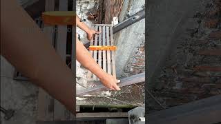 How To Make Stairs Installation  stairs fitting stairswork stairdesign stairs fabrication [upl. by Rorrys]