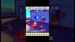 Riot ff ka jaisa video 😜😱🤣🤣freefire funny viral ffshorts [upl. by Ilrahc]