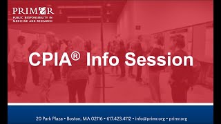 CPIA Info Session [upl. by Aihcela189]