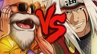 Mestre Kame VS Jiraiya  Duelo de Titãs [upl. by Navy]