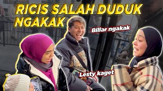 Waduh RICIS SALAH DUDUK DEKET BILLAR lesty kaget Ngakak semuaa [upl. by Janeczka732]