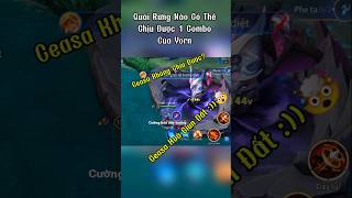 Tà Thần Ceasa Có Chịu Được 1 Combo Của Yorn😈 lienquanmobile lienquan aov shorts [upl. by Emiatej218]