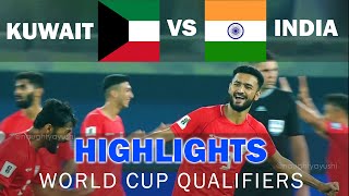 India Edges Kuwait 10 in HardFought  FIFA world cup 2026 qualifiers  Match Highlights  LIVE [upl. by Emili]