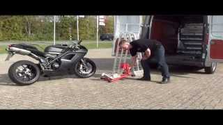 Powerplustools Radklemmer Motorradwippe TUTORIAL inkl Gratis 1 Satz Spanngurte [upl. by Antonina]