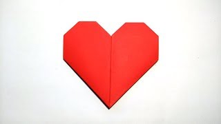 COMO HACER UN CORAZON DE PAPEL Audio Español  How to make a paper heart san valentin [upl. by Maria]