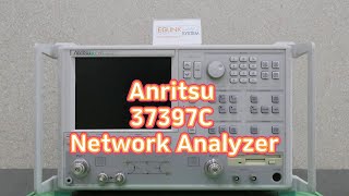 Anritsu 37397C Network Analyzer [upl. by Fenn629]