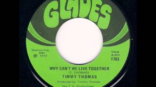 Timmy Thomas  Why Cant We Live Together 1973 [upl. by Hallimaj401]