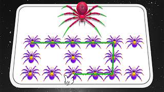 Spider Run amp Merge Master Game  Insect Evolution Runner Battle Games [upl. by Kennard80]