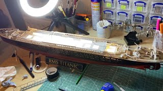 RMS Titanic 1400 Scale  Part Two [upl. by Durkin]