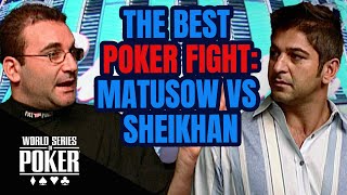 Mike Matusow vs Shawn Sheikhan Epic Fight at World Series of Poker [upl. by Erastes97]