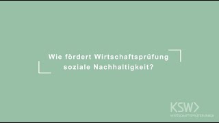 Nachhaltigkeit und Wirtschaftsprüfung  passt das zusammen [upl. by Oruasi]