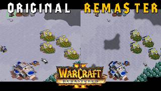 Warcraft 2  Original vs Remaster 1995 vs 2024 Comparison [upl. by Lomax]